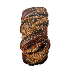 Grande bakba brioche polonaise chocolat et éclats de noisettes torréfiées
